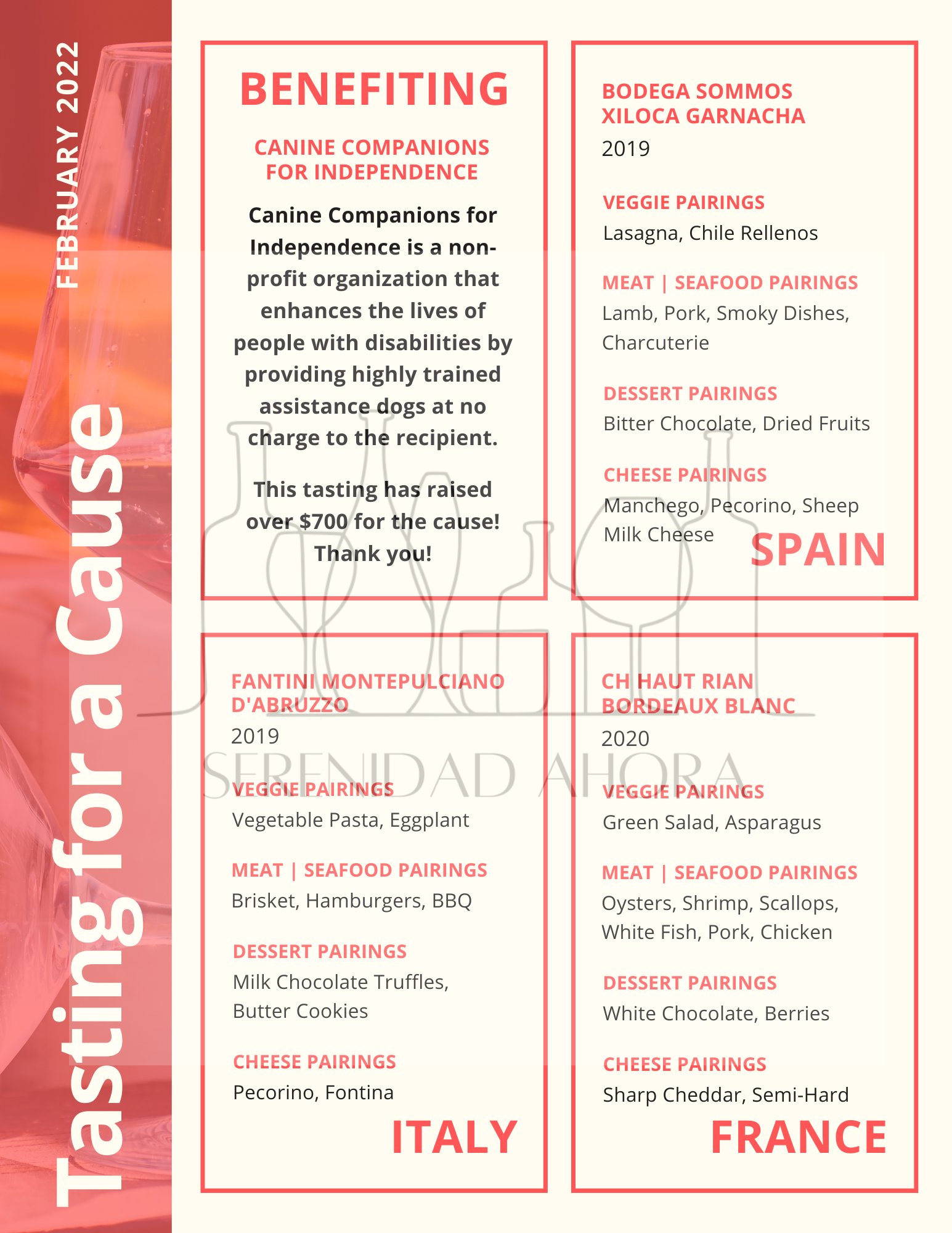 tasting notes