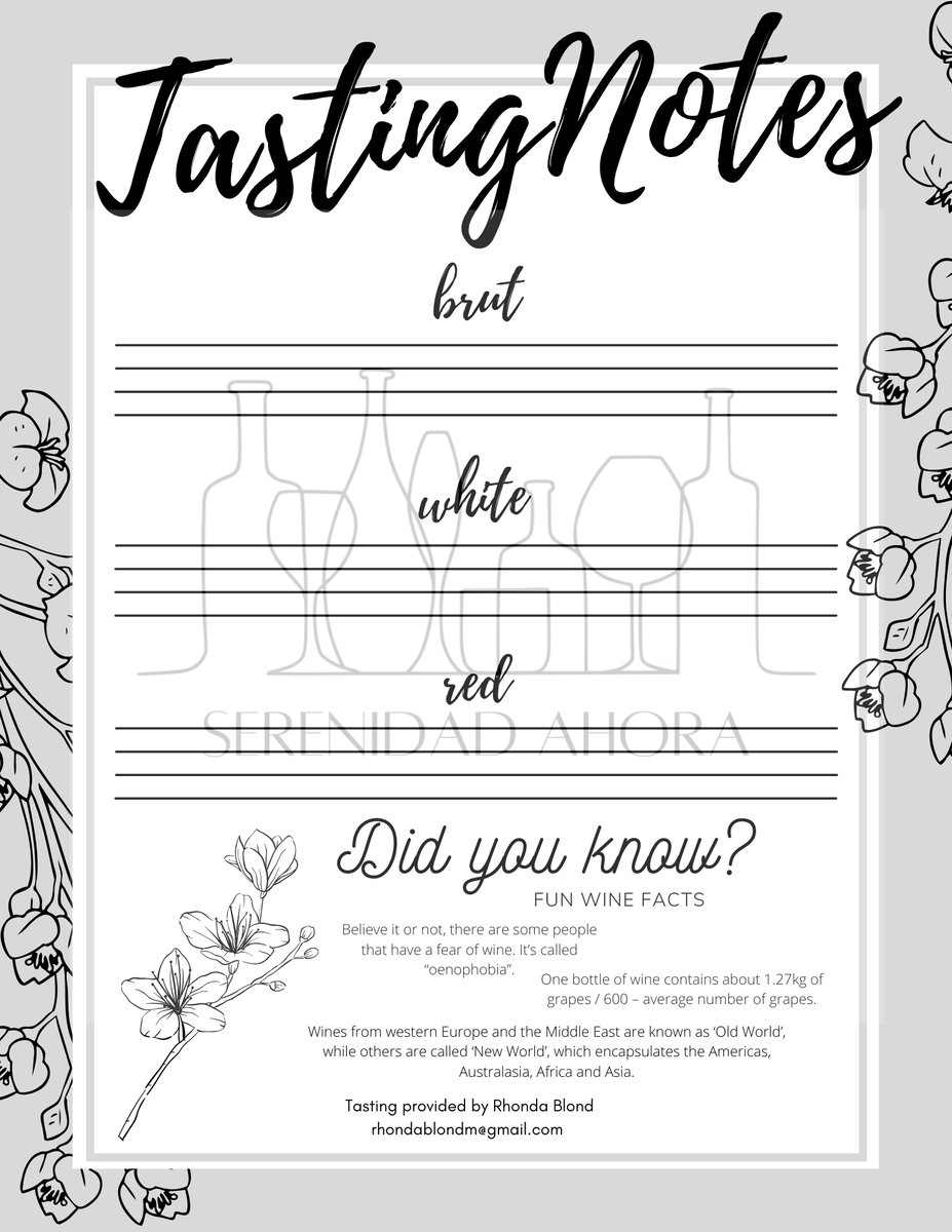 tasting notes