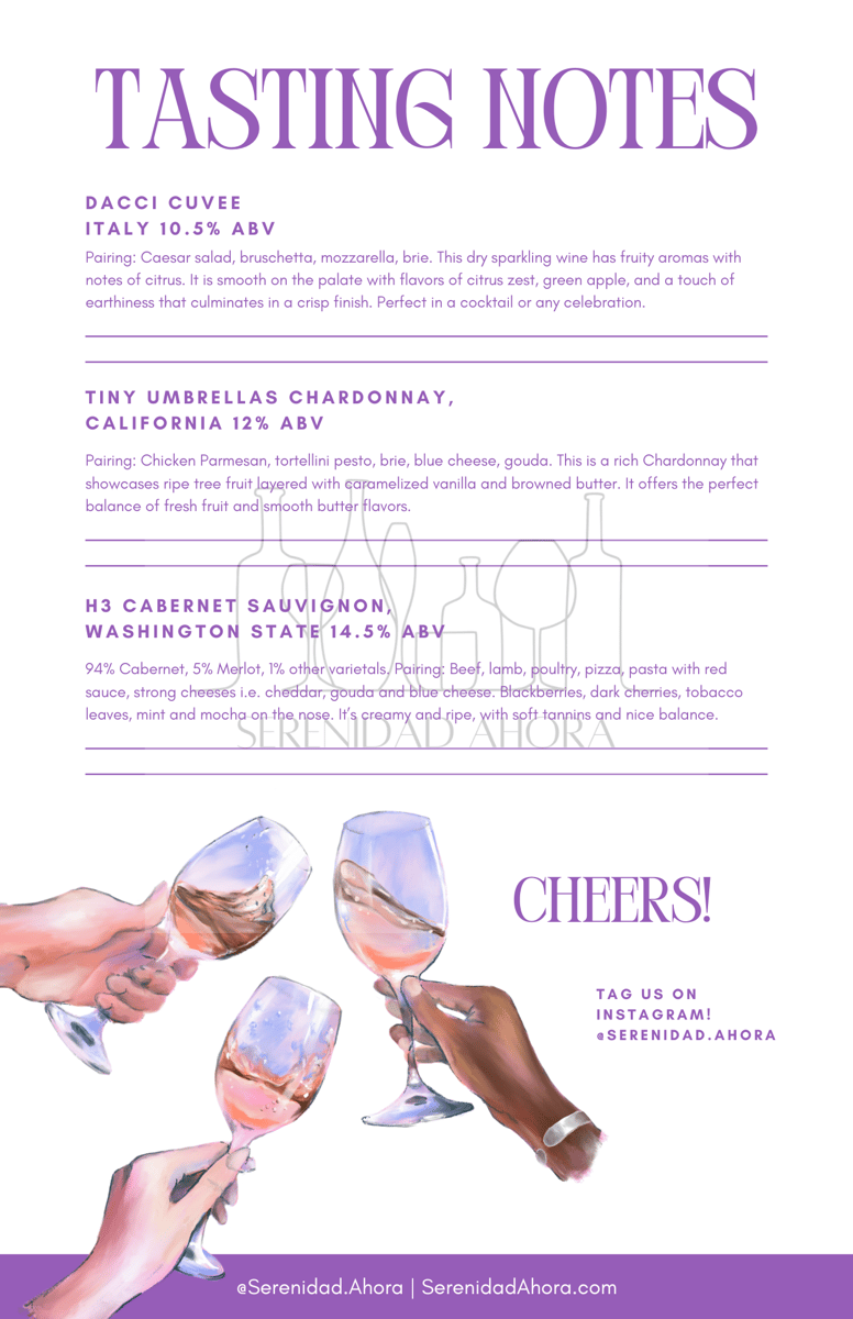 tasting notes